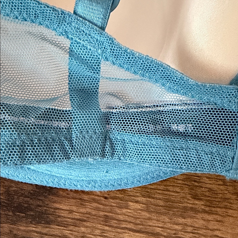 Victoria's Secret Teal Lace “Very Sexy” Bra - Picture 5 of 7